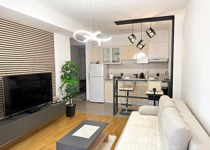 Apartamento Space Centre Apartment - Best Price In Skopje- Free Public Parking